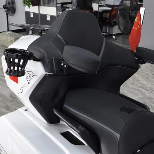 PANICAL Motorcycle for Honda Goldwing GL1800 20212026 Rear Passenger Armrest Cup Holder Stand Collocation 17mm TPU Ball Head Universal 06 58 Right Black Cup Holder 3 Sets - Image 3