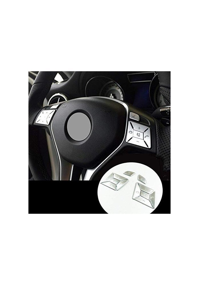 DEMULAX Car Styling Steering Wheel Button Trim Set - Image 4