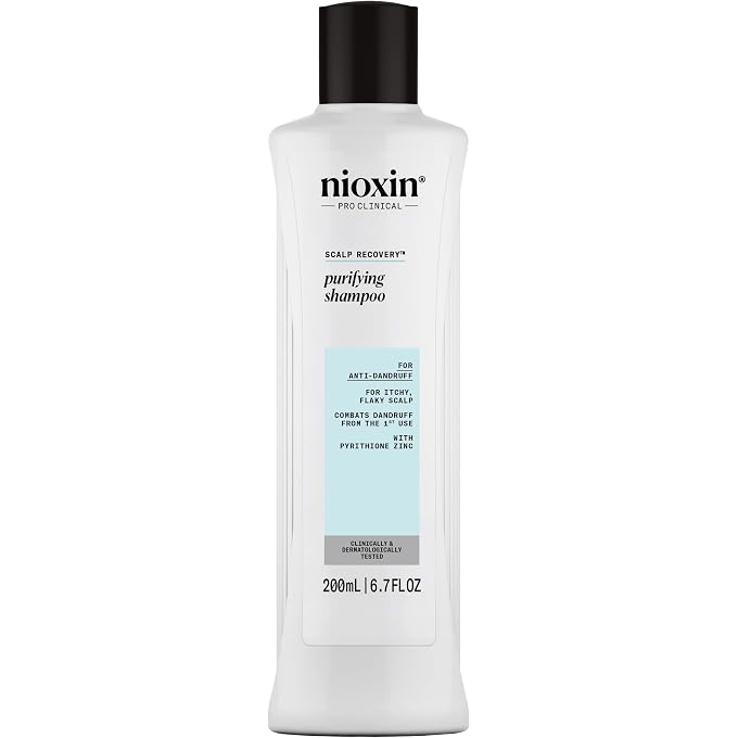 Nioxin Scalp Recovery Purifying Shampoo Shampoo for Dandruff and Itchy Scalp, 6.7 oz (Packaging May Vary) - Image 1