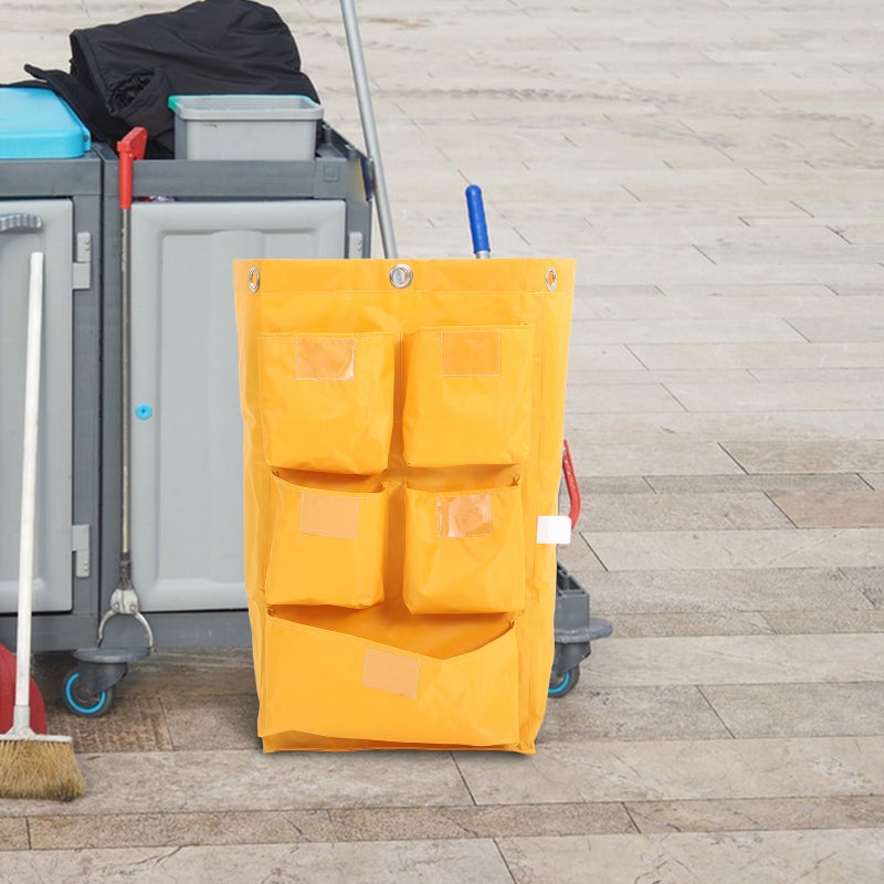 Janitorial Cleaning Cart Bag Replacement Housekeeping Bag Trash Collecting Replacement - Image 5