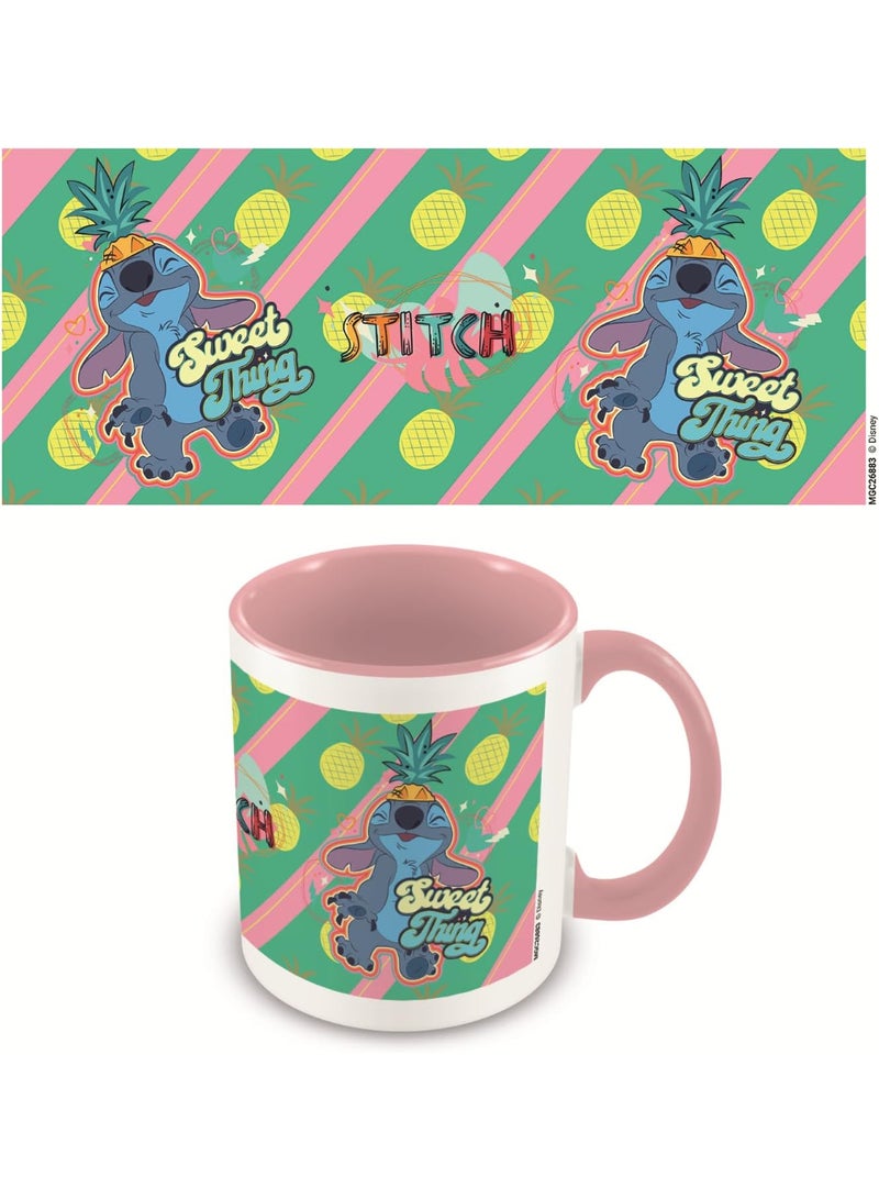 Pyramid Lilo And Stitch (You're My Fave) 11oz/315ml Coloured Inner and Handle Ceramic Mug - Image 2