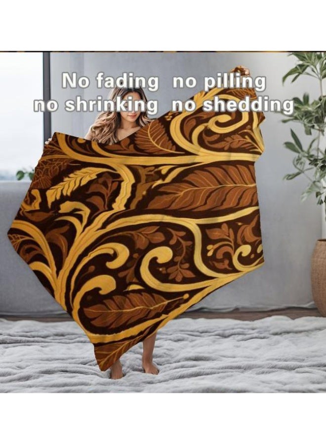 general Traditional flannel thin blanket (warm and comfortable, suitable for sleeping, playing games, dust removal and sandproof) 150cm*200cm - 14 - Image 1