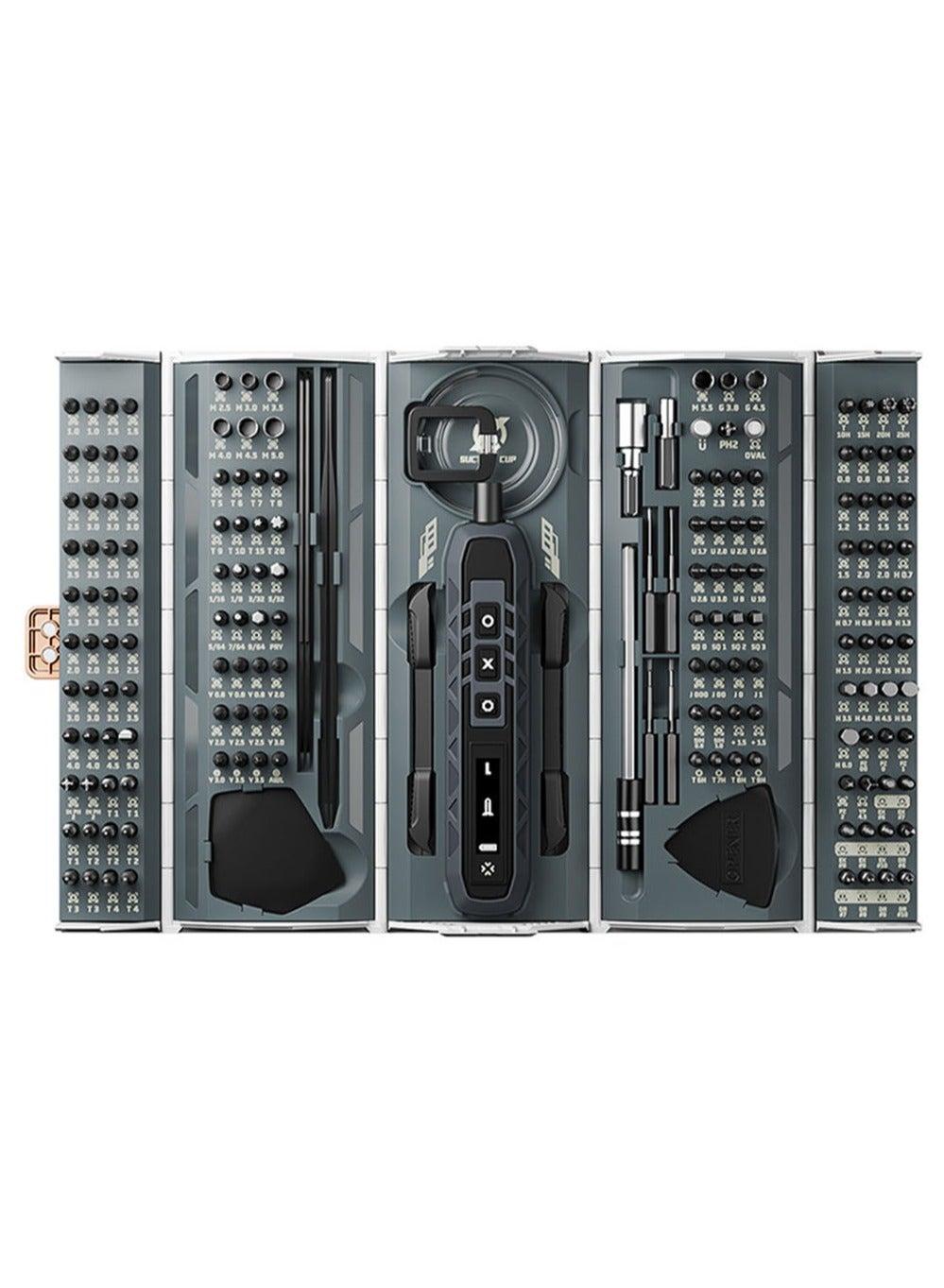 EzzySo Electric Screwdriver Set 180 in 1 Smart Cordless Screwdriver Kit ...