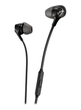 HyperX Cloud Earbuds II Gaming In-Ear Headphones with Mic - 3.5mm Jack, Lightweight & Durable for Mobile & PC FPS Games, Perfect for PUBG & CSGO Players Black - view 2
