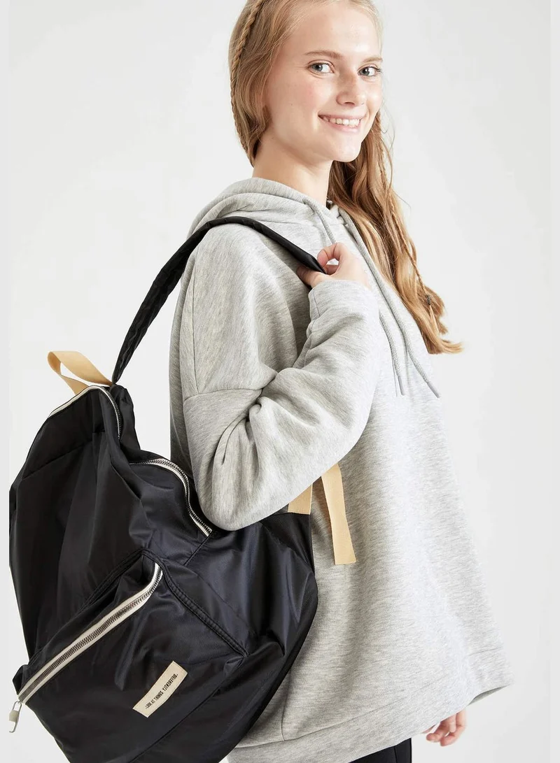 DeFacto Basic Zippered Backpack