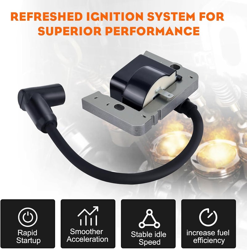 Hipa 35135 35135A 35135B Solid State Ignition Coil Module for Tecumseh HMSK80 HMSK90 HM80 HM90 HM100 OHV12 OHV13 OHV125 OVM120 OVXL120 OVXL125 TVM195 TVM220 10Hp Engine Snowblower Lawn Tracter - Image 4