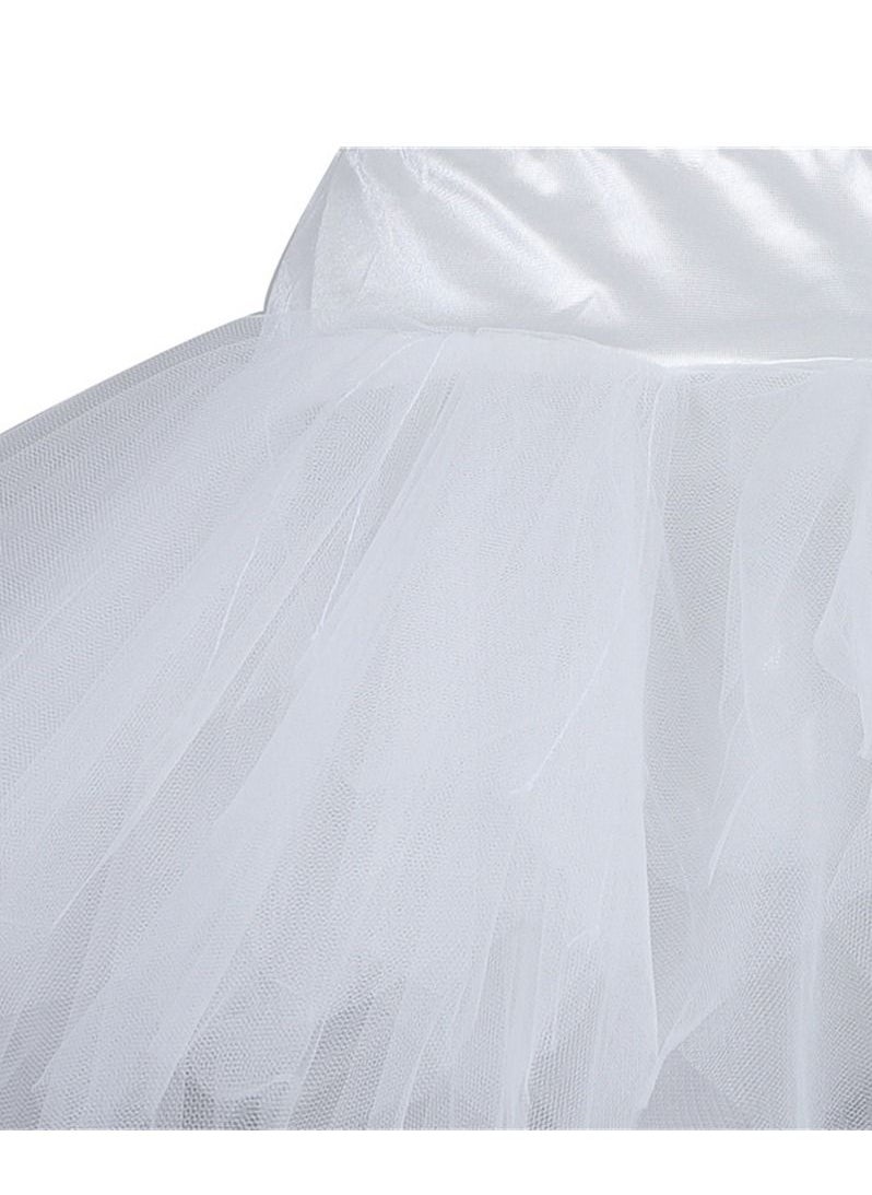 Loquat - Solid Color Minimalist Corset Skirts White - Image 1