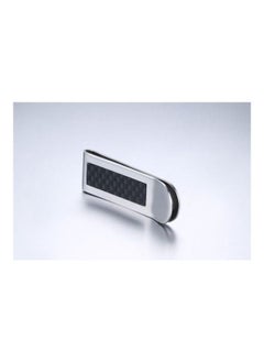 NIBEMINENT Money Clip Credit Card Holder Silver/Black  - Image 4
