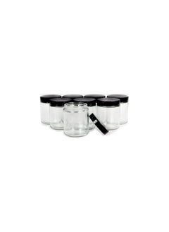 Piccasio PICCASIO™ Round Glass Jar, Reusable Food Storage Containers with Lids, Empty Canister Set, Modern Decorative Canning Jar with Wide Mouth for Coffee, Spice, Candy, Cookie, Herbs, Powder, Liquid,  - Image 4