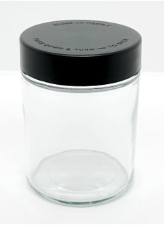 Piccasio PICCASIO™ Round Glass Jar, Reusable Food Storage Containers with Lids, Empty Canister Set, Modern Decorative Canning Jar with Wide Mouth for Coffee, Spice, Candy, Cookie, Herbs, Powder, Liquid,  - Image 5