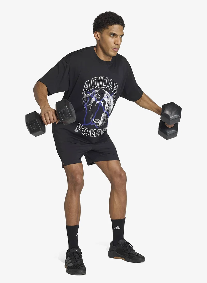 Adidas BLACK Climacool Primelift Training Graphic T-Shirt for Men | Best Price UAE