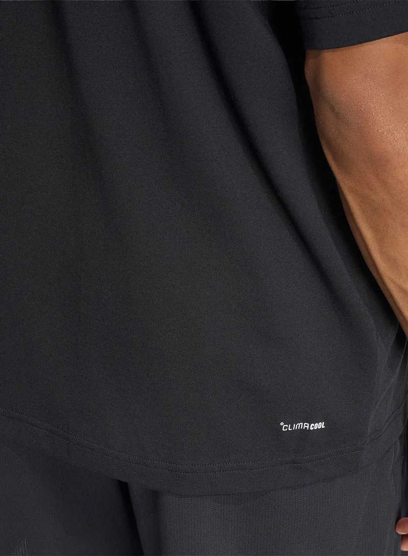 Adidas BLACK Climacool Primelift Training Graphic T-Shirt for Men | Best Price UAE