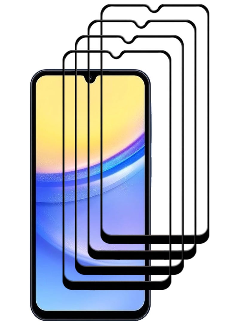 ACLIX 4 Pieces Antistatic ESD Dustproof Premium Quality High Definition Tempered Glass Screen Protector Designed For Samsung Galaxy A16 5G - Image 1