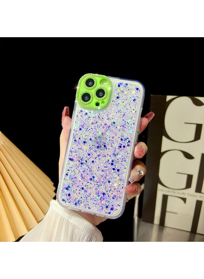 Zaboon Case For iPhone 12 Pro Max Luminous Epoxy TPU Glitter Phone Case - Image 1