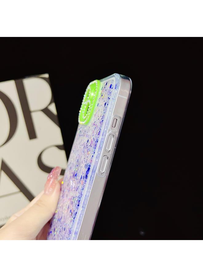 Zaboon Case For iPhone 12 Pro Max Luminous Epoxy TPU Glitter Phone Case - Image 4