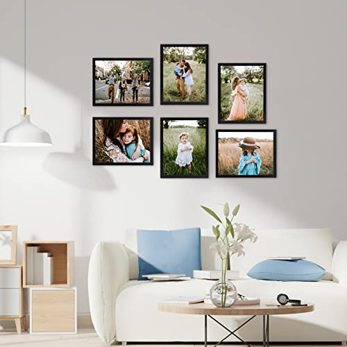 WIFTREY Black 8x10 Picture Frame Set of 18, Multi Photo Frames 8 by 10 Bulk for Wall Hanging or Tabletop Display - Image 3