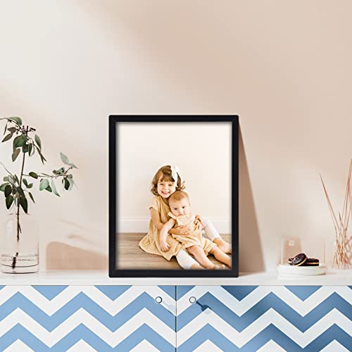 WIFTREY Black 8x10 Picture Frame Set of 18, Multi Photo Frames 8 by 10 Bulk for Wall Hanging or Tabletop Display - Image 2