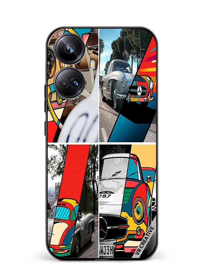 VR CREATIVE Protective Case Cover For Realme 10 Pro Plus Mercedes-Benz Design Multicolour - Image 1