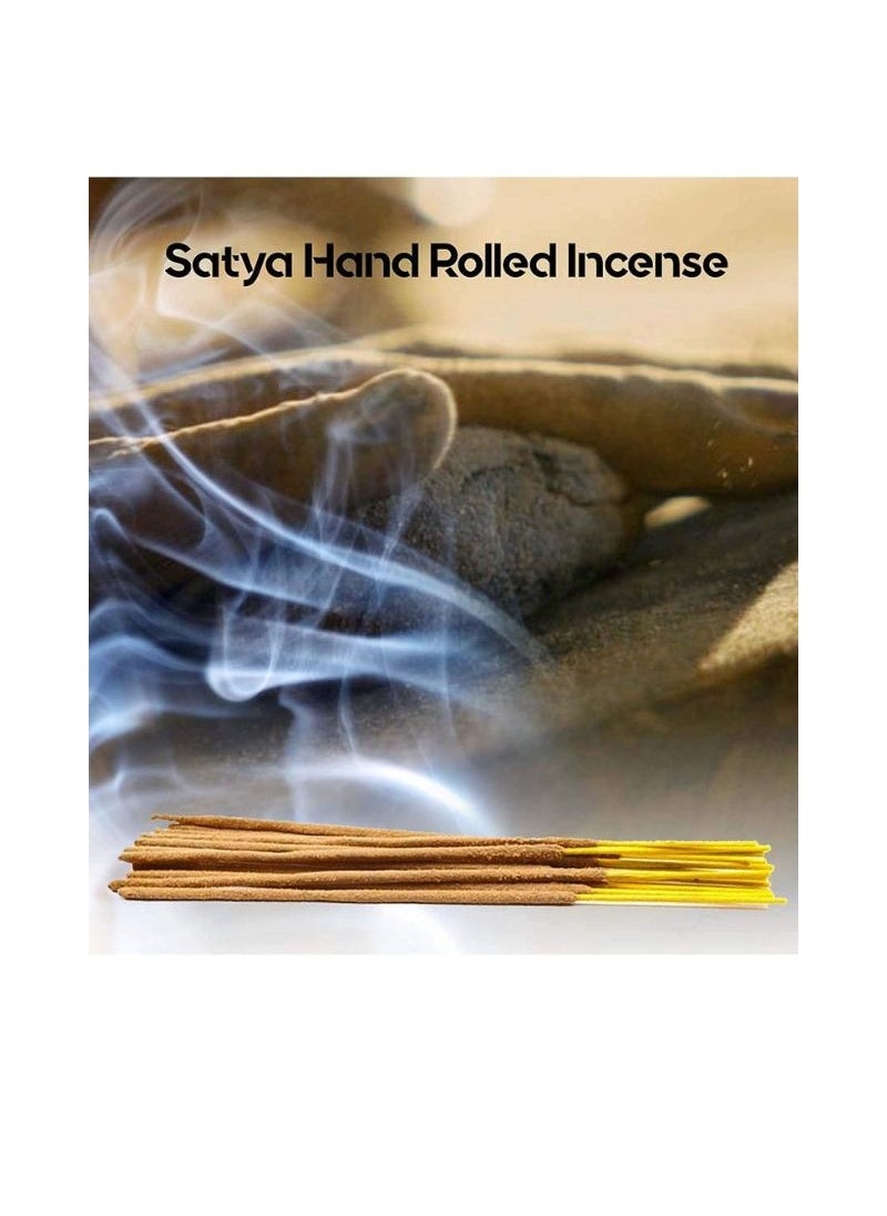 Satya - Incense Sticks Gift Set - Pack of 7  | Nag Champa, Dragon's Blood, Positive Vibes, Sandalwood, Pachouli and Lavender Scents - Image 1
