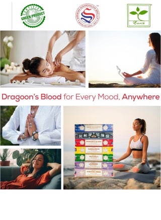 Satya Green Certified Incense Sticks Gift Set, Green Certified Incense Sticks, Pack of 7, Nag Champa, Dragon's Blood, Positive Vibes, Sandalwood, Patchouli & Lavender Scents - view 2