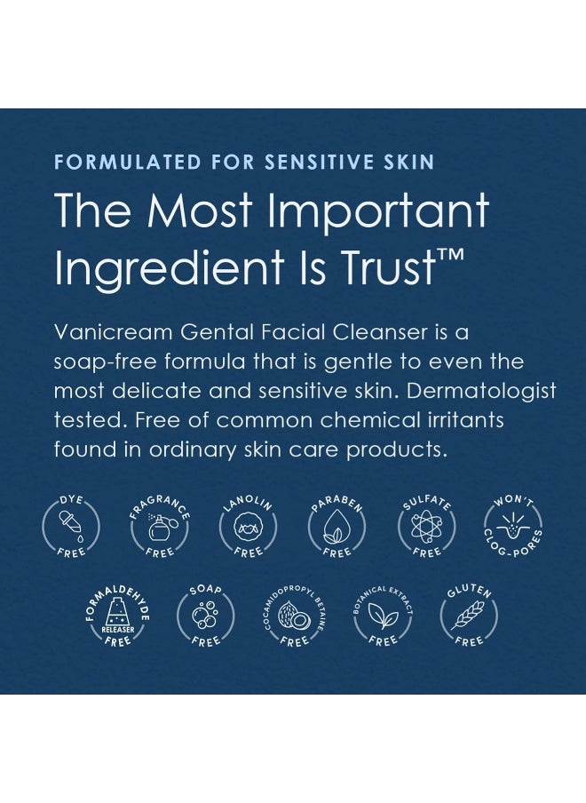 Vanicream - Moisturizing Skin Cream With Pump Dispenser - 16 Fl Oz (1 Lb) - Moisturizer Formulated Without Common Irritants For Those With Sensitive Skin - Image 1