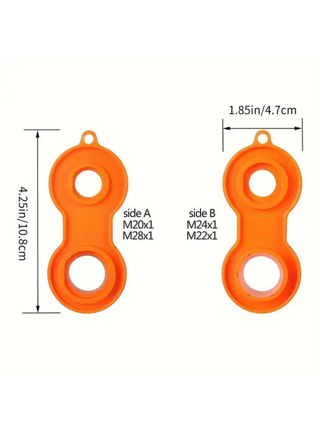 أداة إزالة وتركيب مهوية البرتقالي لصيانة حوض المغسلة وحوض الاستحمام والصنوبر - Image 4