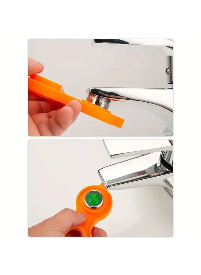 أداة إزالة وتركيب مهوية البرتقالي لصيانة حوض المغسلة وحوض الاستحمام والصنوبر - Image 5