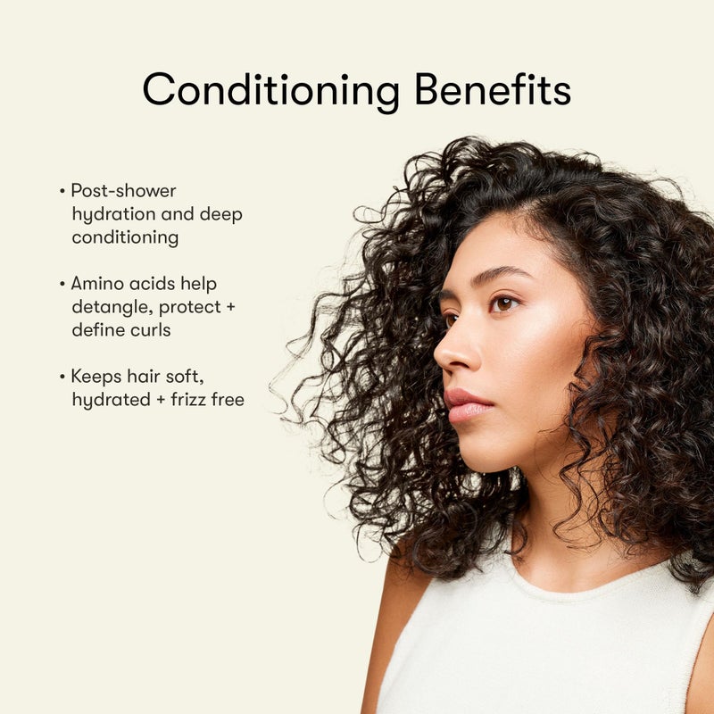 Odele Vegan Leave-In Conditioner, for Deep Moisture, Detangling, Frizz Control, Weightless Shine, and All Hair Types + Textures, 8 fl oz - Image 4