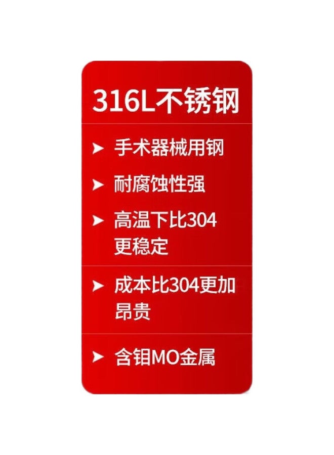 MAX COOK (Maxcook) 316L Stainless Steel Hot Pot Chopsticks, Deep-Frying Chopsticks, Hot Pot Chopsticks, Extended Chopsticks, 36Cm Two Pairs, Mck8390 - Image 2