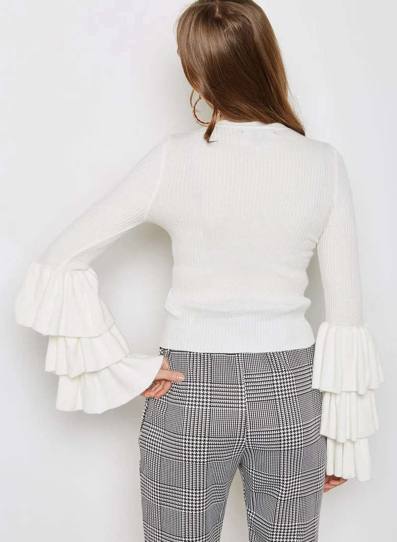 FOREVER 21 Layered Sleeve Sweater