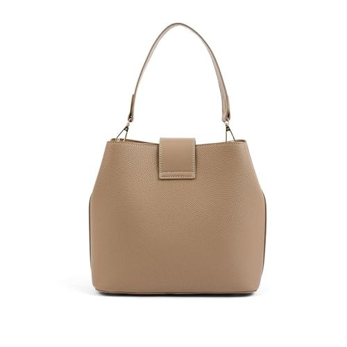 Lino Perros Women Monroe Everyday Beige Satchel Bag - Image 4