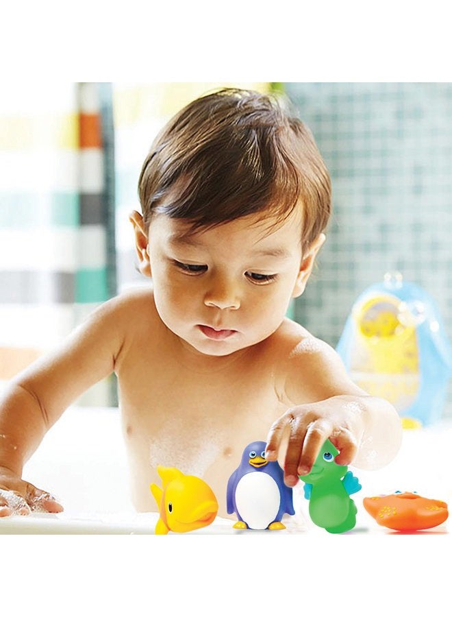 Munchkin ® Ocean Friends Bath Toy and Storage Set, Multi , 6 Piece Set - Image 4