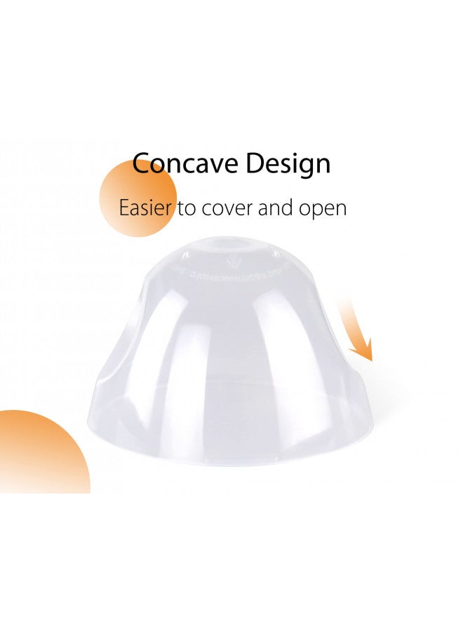 CHUBBIEE Baby Bottle Replacement Cap Lid for Comotomo 5 Ounce and 8 Ounce Silicone Bottle, 2 Count - Image 3