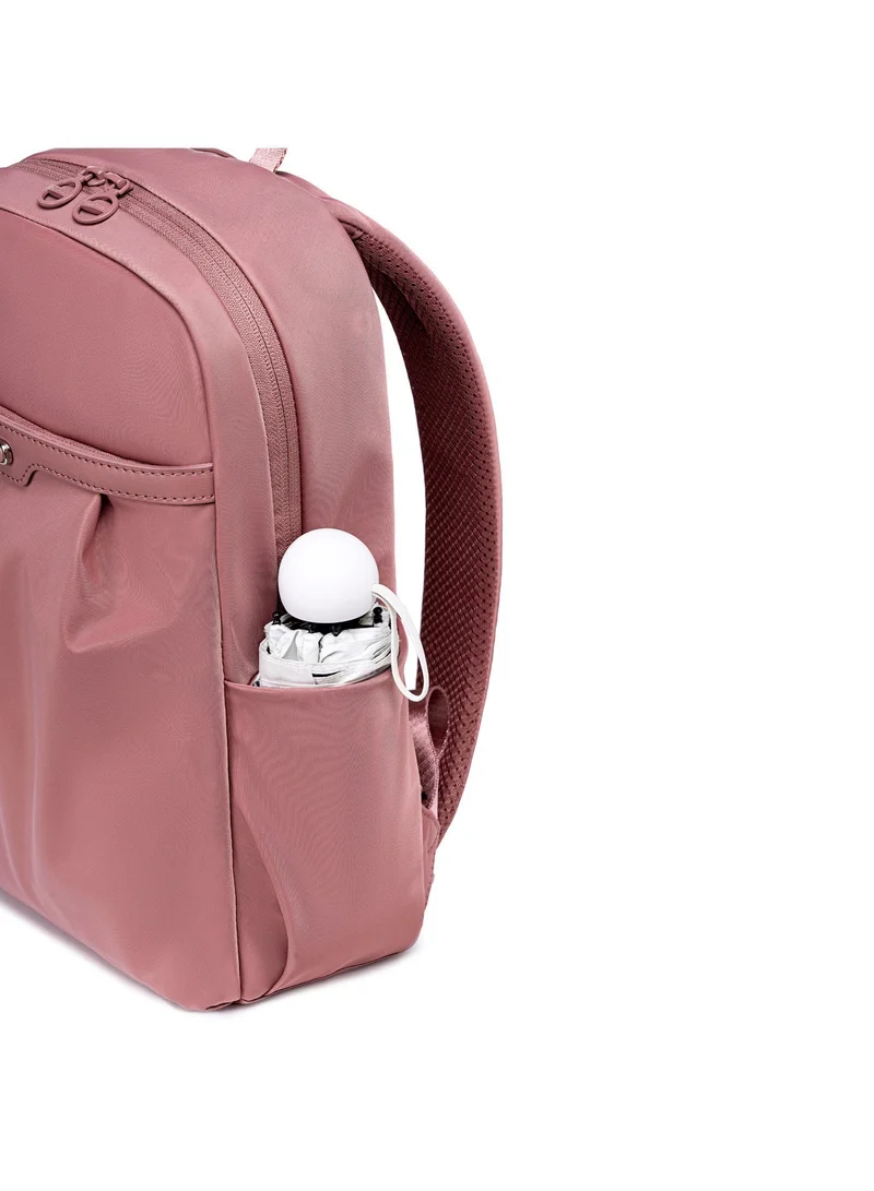 Chantria Nostalgia Rose Premium Lightweight Laptop Backpack for Women Water Resistant Multifunctional Nylon Daypack for Casual Office School College Travel, CB00769, Nostalgia Rose for Women | Best Price UAE