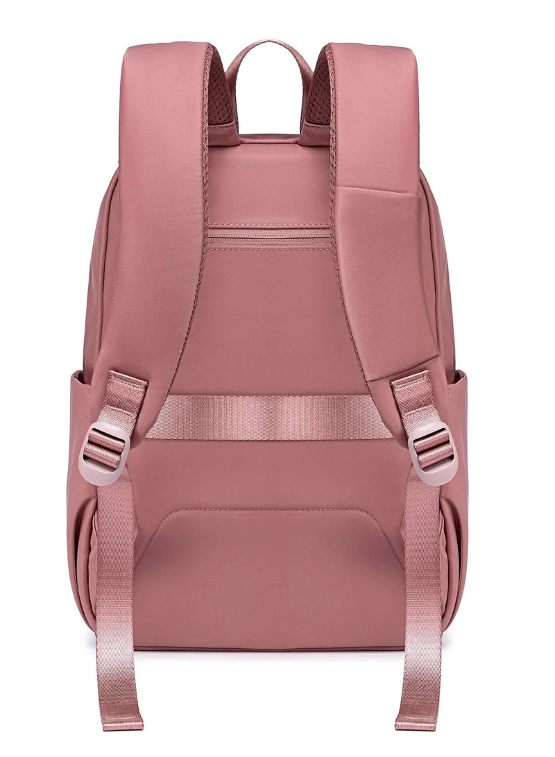 Chantria Nostalgia Rose Premium Lightweight Laptop Backpack for Women Water Resistant Multifunctional Nylon Daypack for Casual Office School College Travel, CB00769, Nostalgia Rose for Women | Best Price UAE