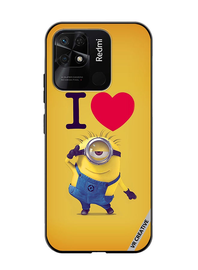 VR CREATIVE Protective Case Cover For Xiaomi Redmi 10C Minions Design Multicolour - Image 1