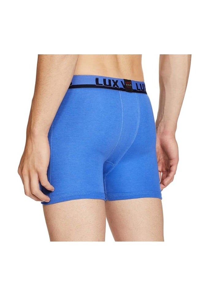 لوكس مجموعة رجالية مكونة من 3 بوكسرات سادة - Image 3