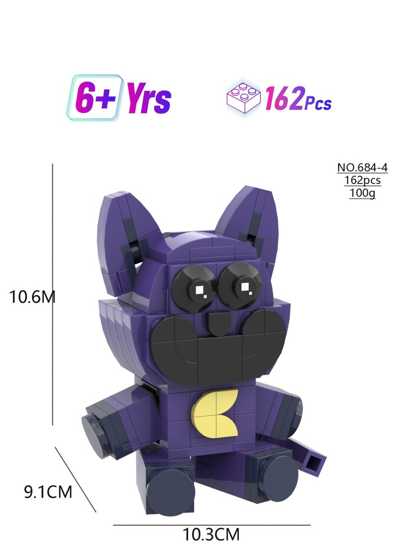 XiuWoo - 162 Piece poppy playtime 3 smiling critters Model Building Block Set - Image 1