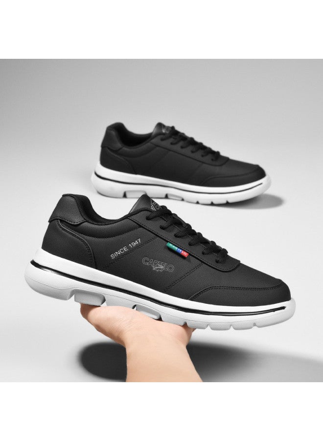 CARTELO Lightweight And Comfortable】trendy Sports Men's Casual Shoes, Travel Sneakers, Fashionable And Versatile White Sneakers For Men - Image 4