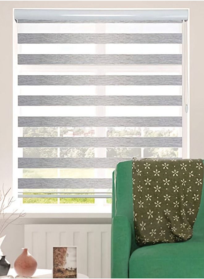 ماركة غير محددة - ستارة رول عصرية الشكل بتصميم زيبرا بمقاسات مختلفة - Image 1