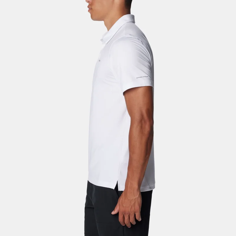 Columbia White Men's Tech Trail™ Polo T-Shirt for Men | Best Price UAE