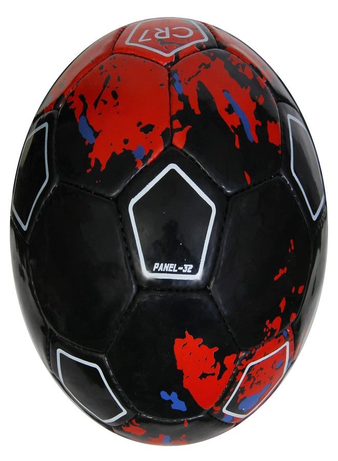 WIKIGO CR7 Football | Football for Boys Size 5 Pack of 2 | Water Resistant Best for Wet, Muddy and Grass Surface | Football for Training & Match Practice Outdoor Soccer Ball Rubber | Size 5 - Image 2
