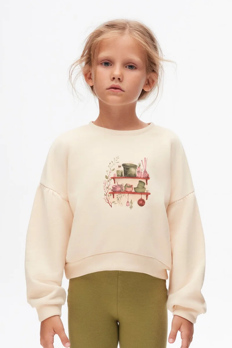 NK Kids Girls' Sweatshirt 4-8 Years 37518