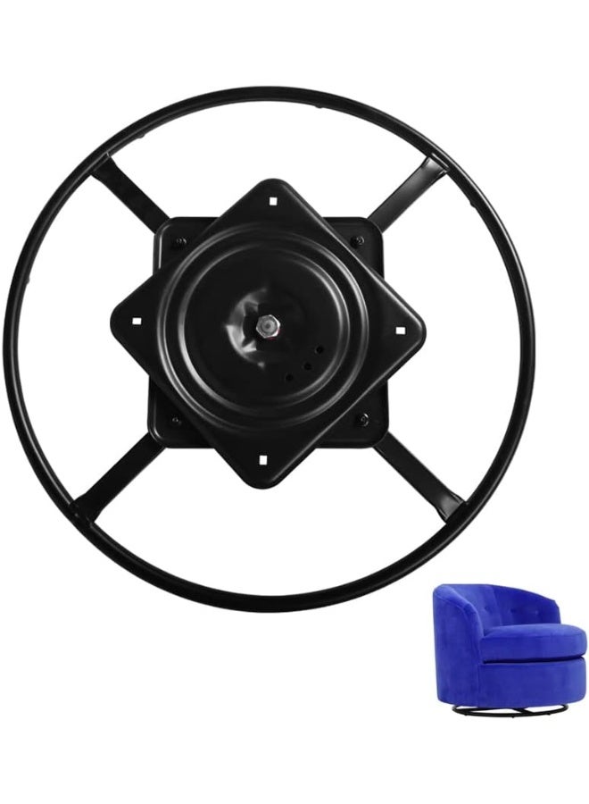 Generic Skuehod  24 Inch Heavy Duty Recliner Chair Swivel Ring Base Kit With 11 Inch Swivel Plate, Rocker Chair Replacement Parts Bottom Mechanism  - Image 3