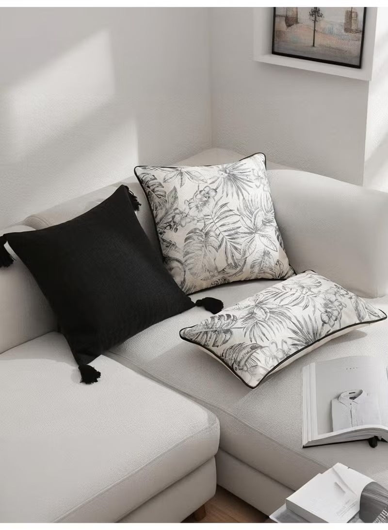يوڠام طقم من 3 أغطية وسائد بتصميم عصري، مقاس 45 × 45 سم (18 × 18 بوصة)، مناسبة لغرفة المعيشة أو الأريكة أو السرير - Image 2