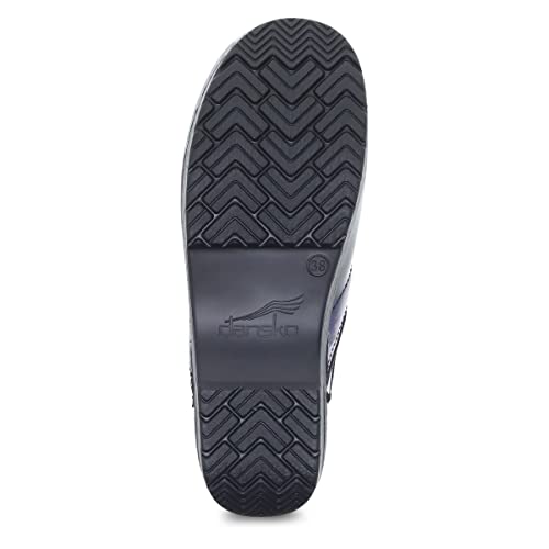 Dansko Women’s Professional Slip-On Clogs –Rocker Sole and Arch Support for Comfort-Ideal for Nursing, Food Service, Healthcare Mystic Patent 7.5-8 M US - Image 3