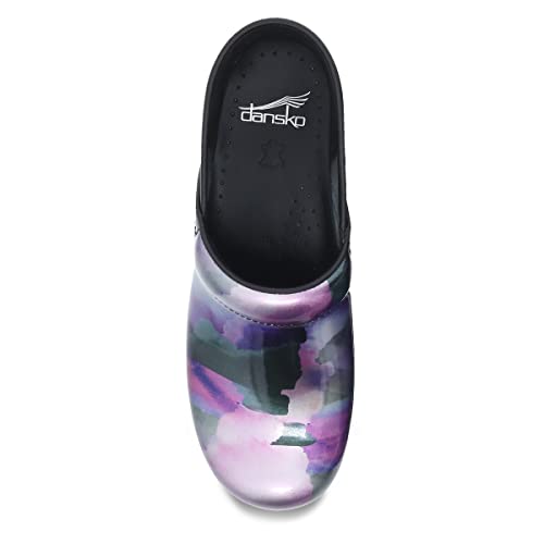 Dansko Women’s Professional Slip-On Clogs –Rocker Sole and Arch Support for Comfort-Ideal for Nursing, Food Service, Healthcare Mystic Patent 7.5-8 M US - Image 2