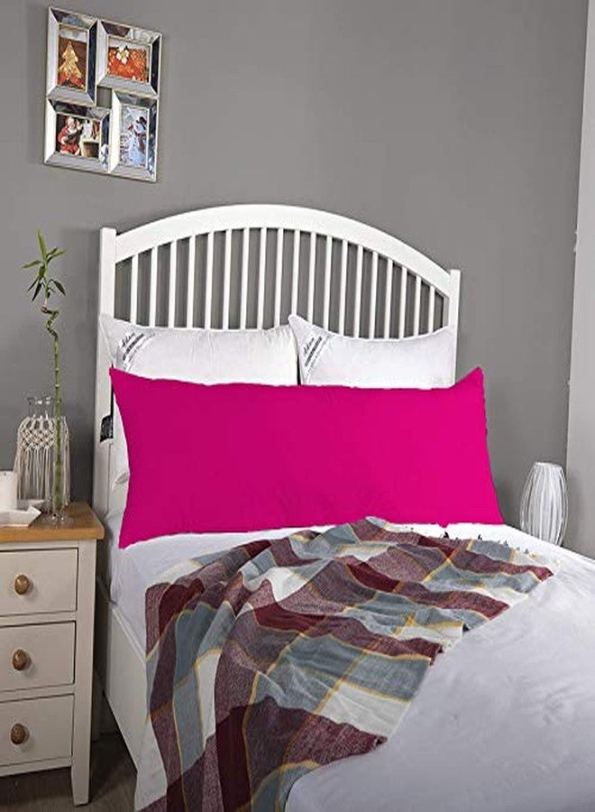 DADDY COOL وسادة دادي كول فائقة النعومة لدعم الجسم - وسادة الحمل والولادة - دعم النوم على الجانب للنساء الحوامل - وسادة مريحة لكامل الجسم - 18 × 50 بوصة، عبوة من قطعة واحدة (لون راني الوردي) - Image 4