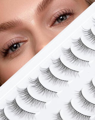 Short Lashes Natural Eyelashes Wispy Lashes Small Eyelashes Natural Lashes False Lashes Fake Eyelashes for Beginners 10 Pairs D-M08 - pzsku/Z3FFEDB71723922A5BEA5Z/45/_/1744137916/b654d090-001a-446b-b5f9-f8ad42337e39