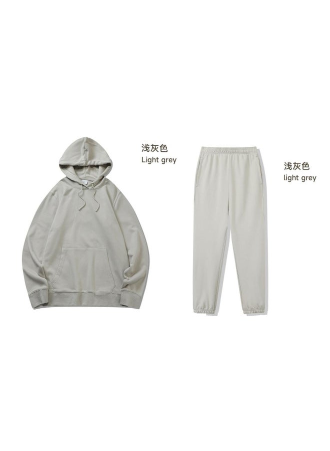 Autumn And Winter Sportswear Suit Group Pure Cotton Games Two-piece Top Training Clothing Long-sleeved Adult Sweatshirt Customization